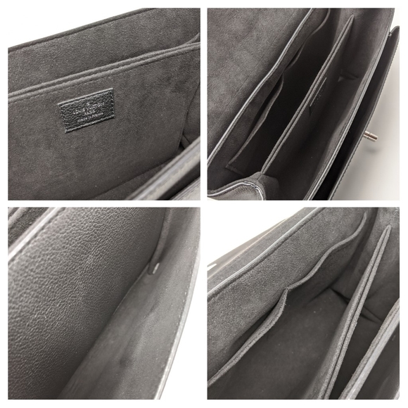 🎉HP Louis Vuitton MyLockme LV Black Bag Calfskin - Picture 4 of 8